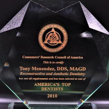 TONY MENENDEZ, DDS, MAGD TONY MENENDEZ, DDS, MAGD
